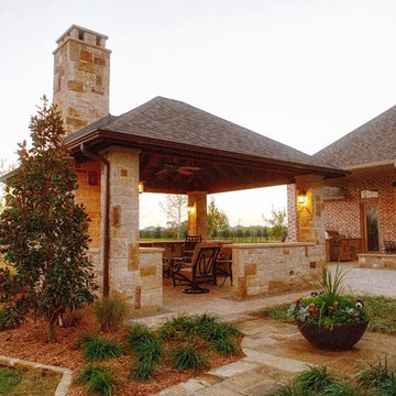 Prosper, TX Cabana & Fireplace