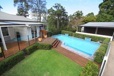 Traditional home design in Sunshine Coast.