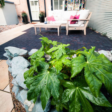Back garden in Hyndland