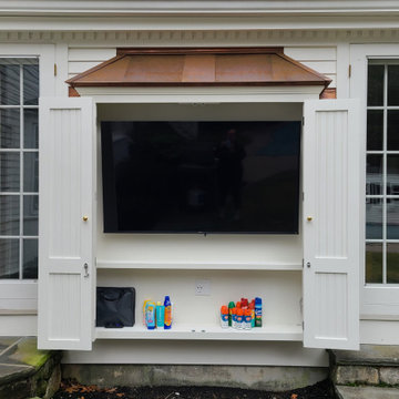 Outdoor custom TV Cabinet