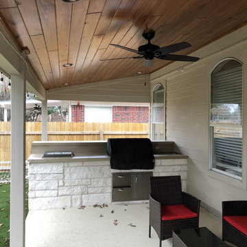 Round Rock TX Covered Patio