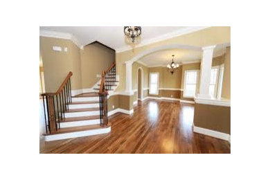 Inspiration for a timeless entryway remodel in Miami