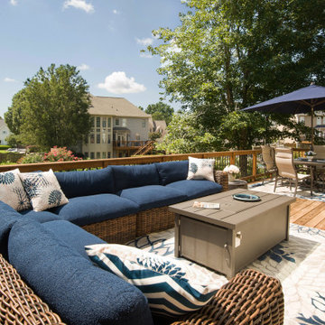 Pressure Treated Deck in Cumming, Ga