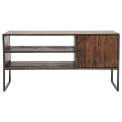 Industrial Entertainment Centers And Tv Stands by Crawford & Burke