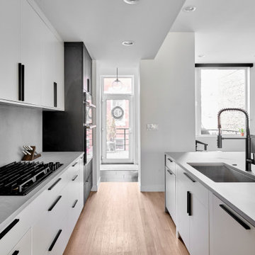 Minimalistic Kitchen Remodel In Near North (Chicago, IL)