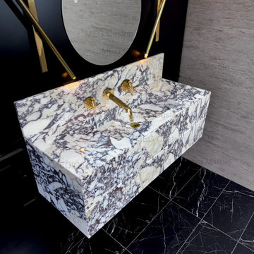 Todd Bathroom Project Wall Hung 47" Calacatta Vanity