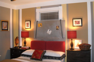 Elegant bedroom photo in Bridgeport