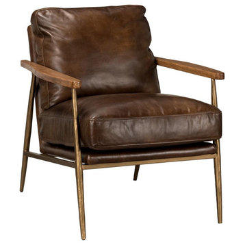 Vintage Leather Club Chair, Belen Kox