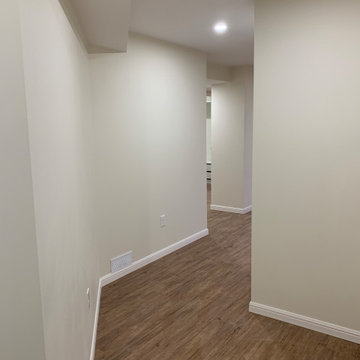 Modern basement finishing