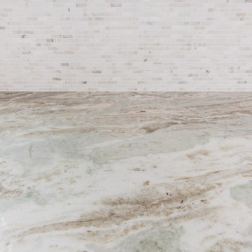 Fantasy Brown marble kitchen