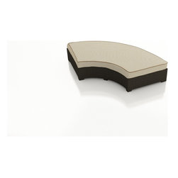 4 Pc. Hampton Outdoor Radius Sectional Set by Forever Patio - Outdoor Benches