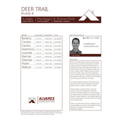 Deer Trail Phase II (active) - Products
