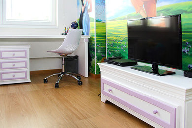 Trendy bedroom photo in Other