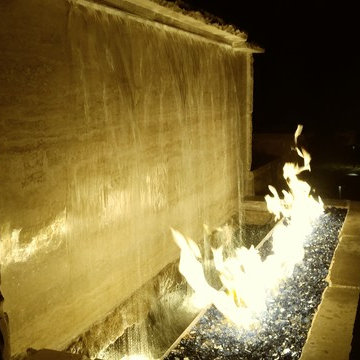 Fire Water Fountains