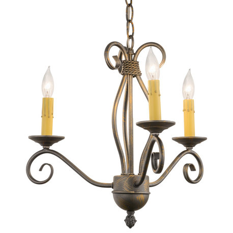 18 Wide Sienna 3 Light Chandelier