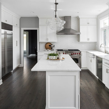 Transitional Kitchen & First Floor Bennett Remodel - Naperville