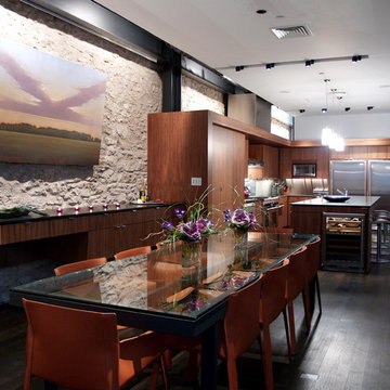 1860's Print Shop Transformed to Contemporary Townhouse