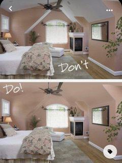 Painting sloping ceilings