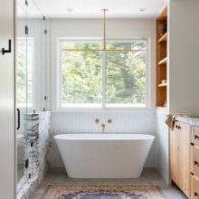 Pine Master bath