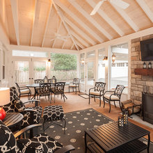 BAckyard entertainment area