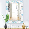 Designart Scandinavian 25 Midcentury Frameless Vanity Mirror, 24x32
