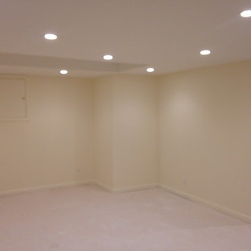 Basement Finishing into Workout Room