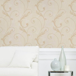 New Style - Fancy Floral Wallpaper RL190402 - Wallpaper