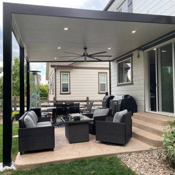 Modern Solid Patio Cover