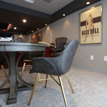 Quentin Tarantino Inspired Lower Level Lounge