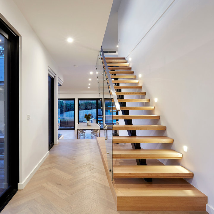 75 Most Popular 75 Beautiful Staircase with Open Risers Ideas and ...