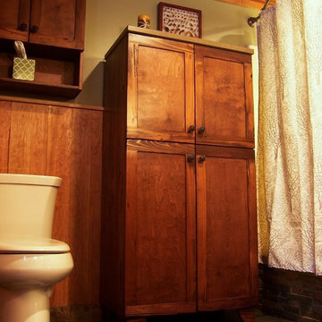 Rustic Cabin Bathroom