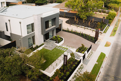 This is an example of a garden in Melbourne.