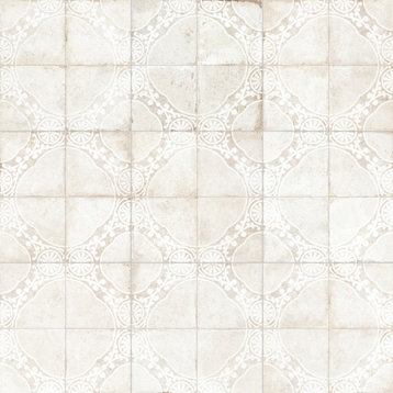 Kings Jaipur White Ceramic Floor and Wall Tile