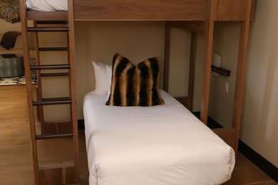 Bedroom - contemporary bedroom idea in Denver