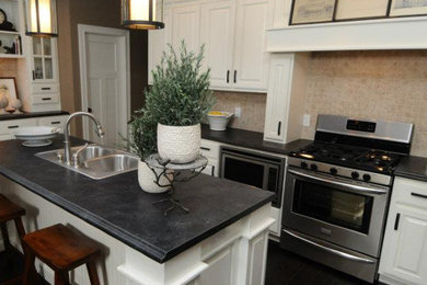 Inspiration for a country kitchen remodel in Other
