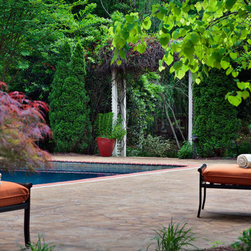 Salt Lake Natural Stone Pool Patio