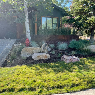 Park City planting, mulch, maintenance, overseed