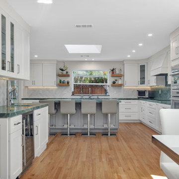 Elegant Kitchen Relocation & Remodel in Campbell, CA