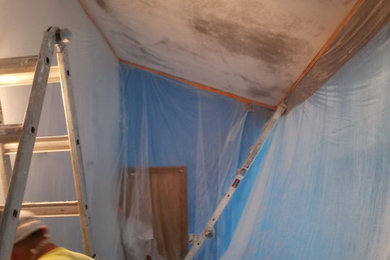 Acoustic ceiling removal