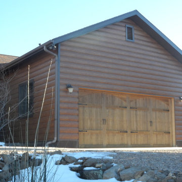 Vernon, AZ Steel Log Cabin