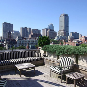Back Bay private roofdeck