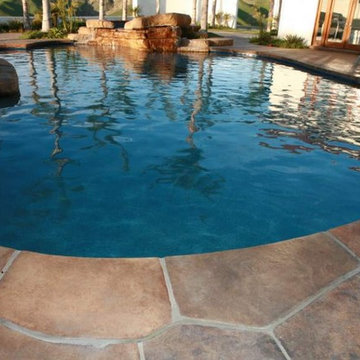 Stamped Concrete - Flagstone Re-creation
