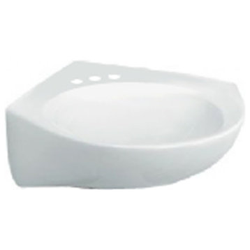 American Standard 0611.004 Cornice 15-1/2" Wall Mounted Porcelain - White