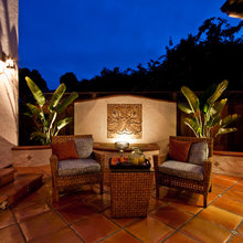 Clay courtyard
