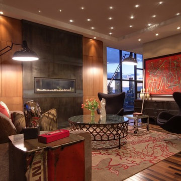 Several Modern Weave rugs used in beautiful projects done by Avalon Interiors