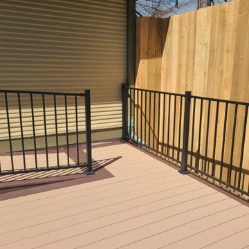 Composite Deck and Access Ramp in Central Austin