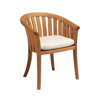 Teak Outdoor Lounge Sofa Arm Chair, Lenong