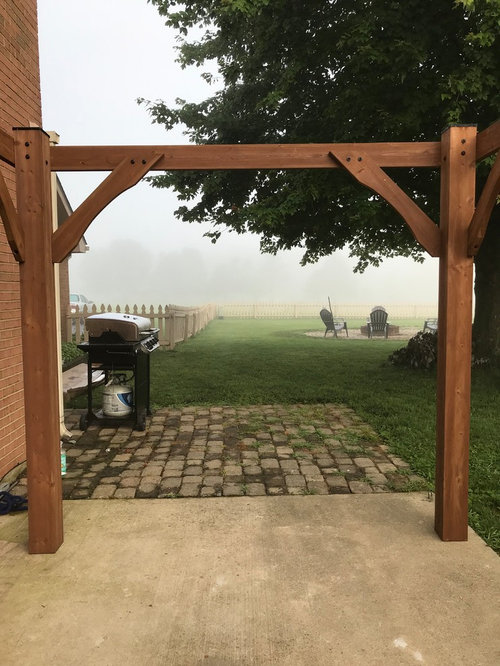 Pergola Height Help