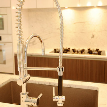 Contemporary Marble Kitchen
