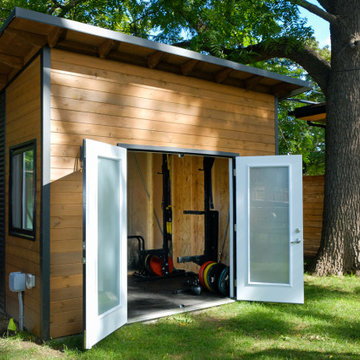 Backyard Home Gym / Fitness Studio